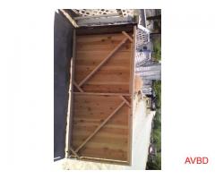 Wood fence building and repair