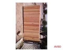 Wood fence building and repair
